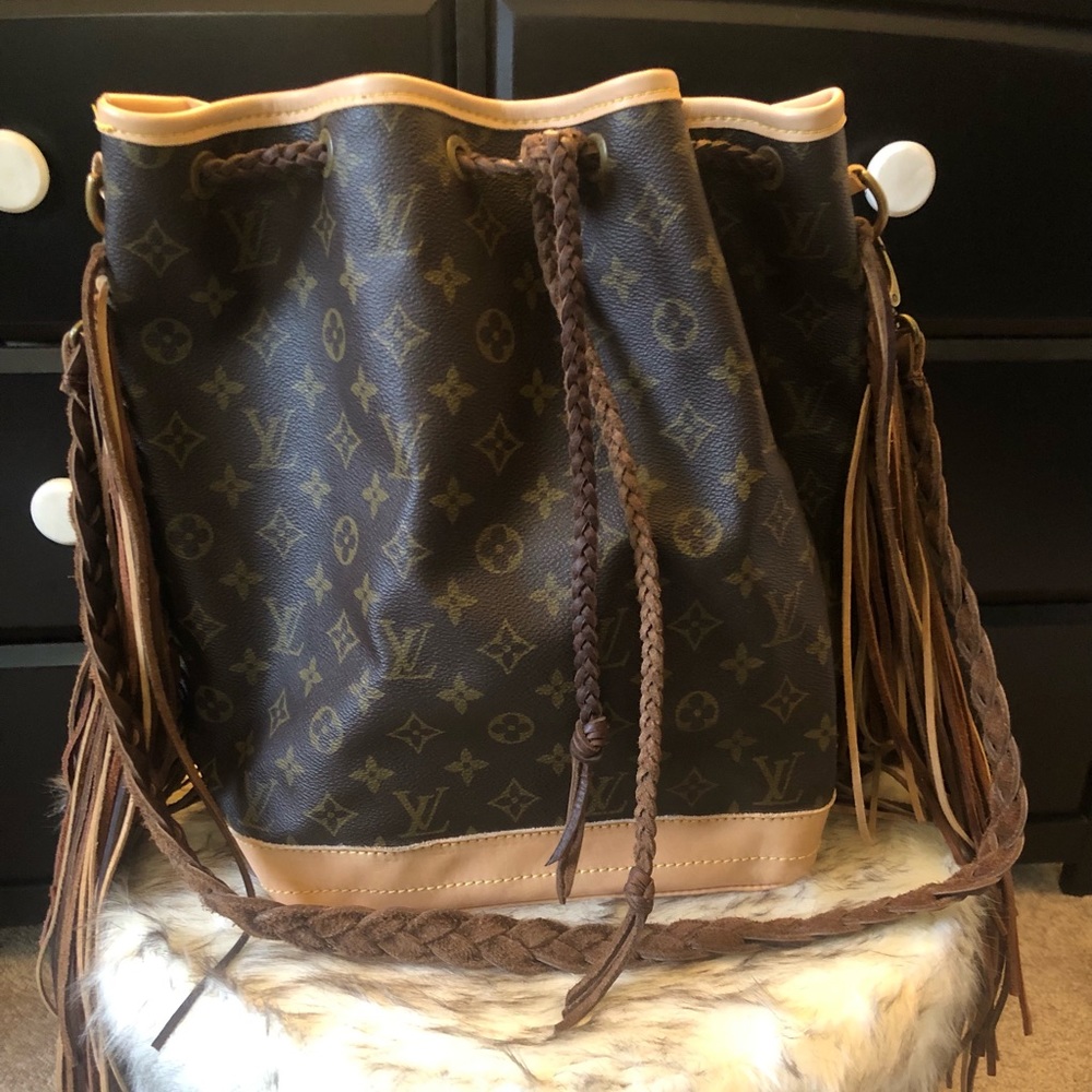 Louis Vuitton Vintage Boho Bag with Fringe